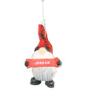 Personalized Gnome Ornament (Letters J-P) - - The Country Christmas Loft