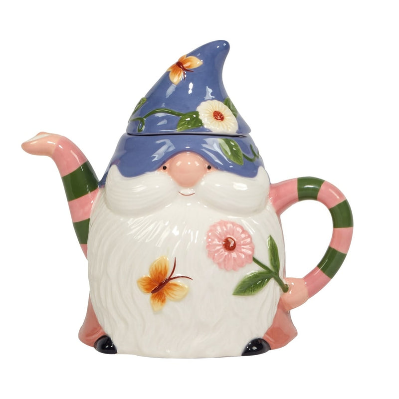 3D Gnome Teapot - The Country Christmas Loft