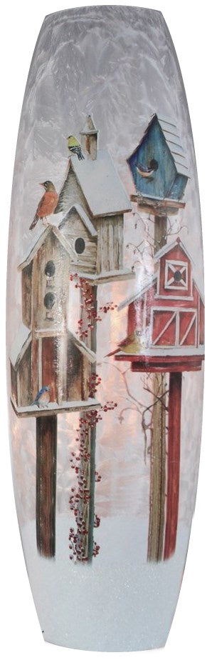 Giant Lit Jar - Birdhouses - - The Country Christmas Loft