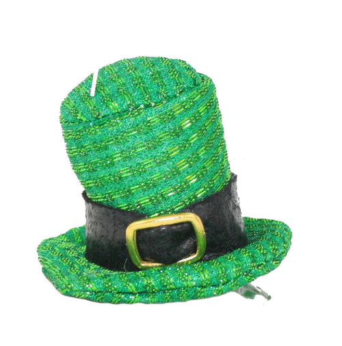 Fabric LED St. Patrick's Hat Clip - The Country Christmas Loft