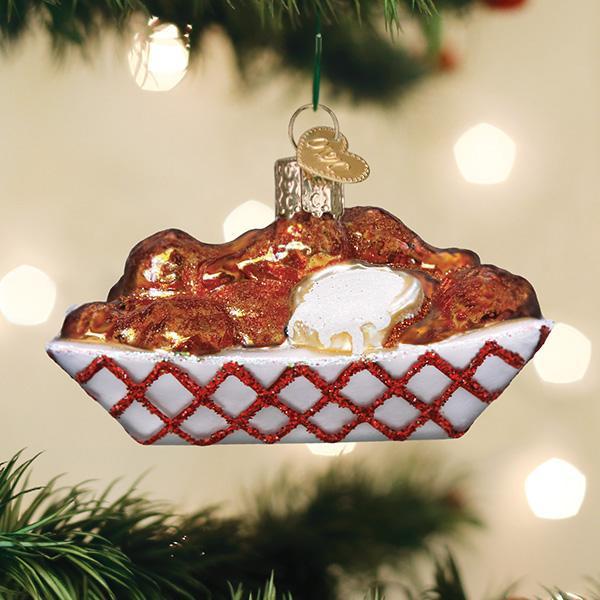 Hot Wings With Dip Ornament - The Country Christmas Loft