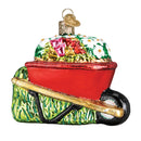 Old World Christmas Wheelbarrow Glass Ornament - The Country Christmas Loft