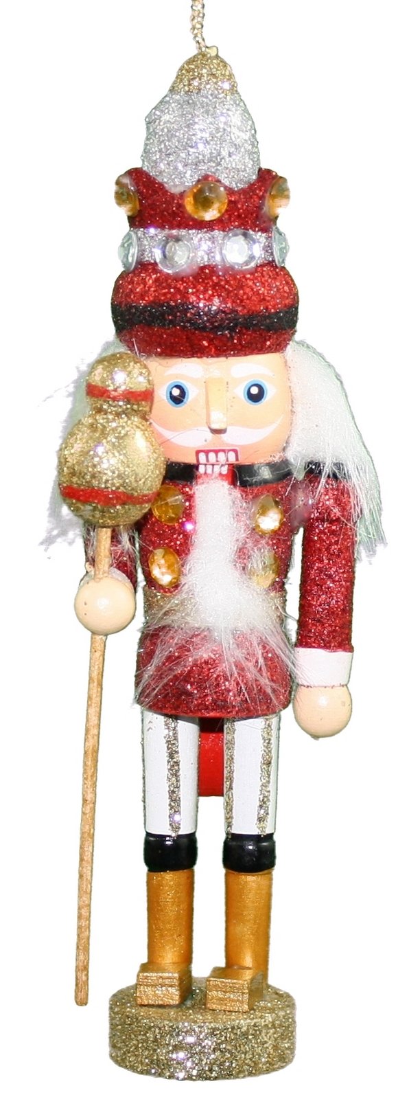 Hollywood 6 inch Wooden Nutcracker - King - The Country Christmas Loft