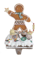 Gingerbread Stocking Holder - Boy - The Country Christmas Loft