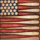 Baseball Flag Lunch Napkin - The Country Christmas Loft