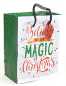 Small Lettering Gift Bag - - The Country Christmas Loft