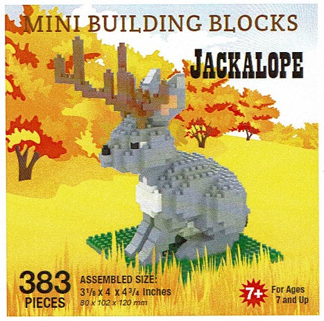 Mini Building Blocks - Jackalope - The Country Christmas Loft