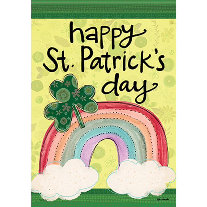 St. Patricks Patterns Durasoft Large Flag - 28" x 40" - The Country Christmas Loft