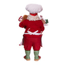 10.5" Fabriché Gingerbread Chef Santa - The Country Christmas Loft