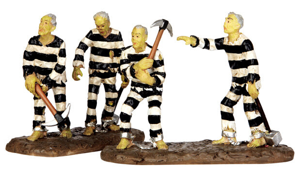 Chain Gang zombies - 2 Piece Set - The Country Christmas Loft