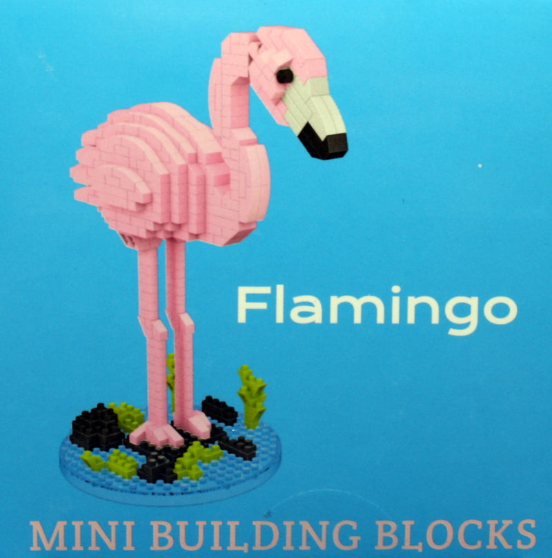 Mini Building Blocks - Flamingo - The Country Christmas Loft