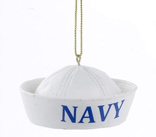 US Navy Cap Ornament - Enlisted Male - The Country Christmas Loft