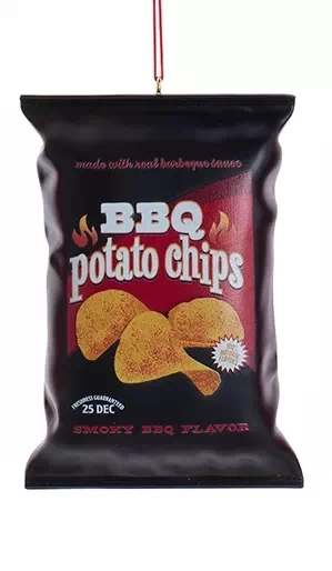Snack Bag Ornaments - BBQ Potato Chips