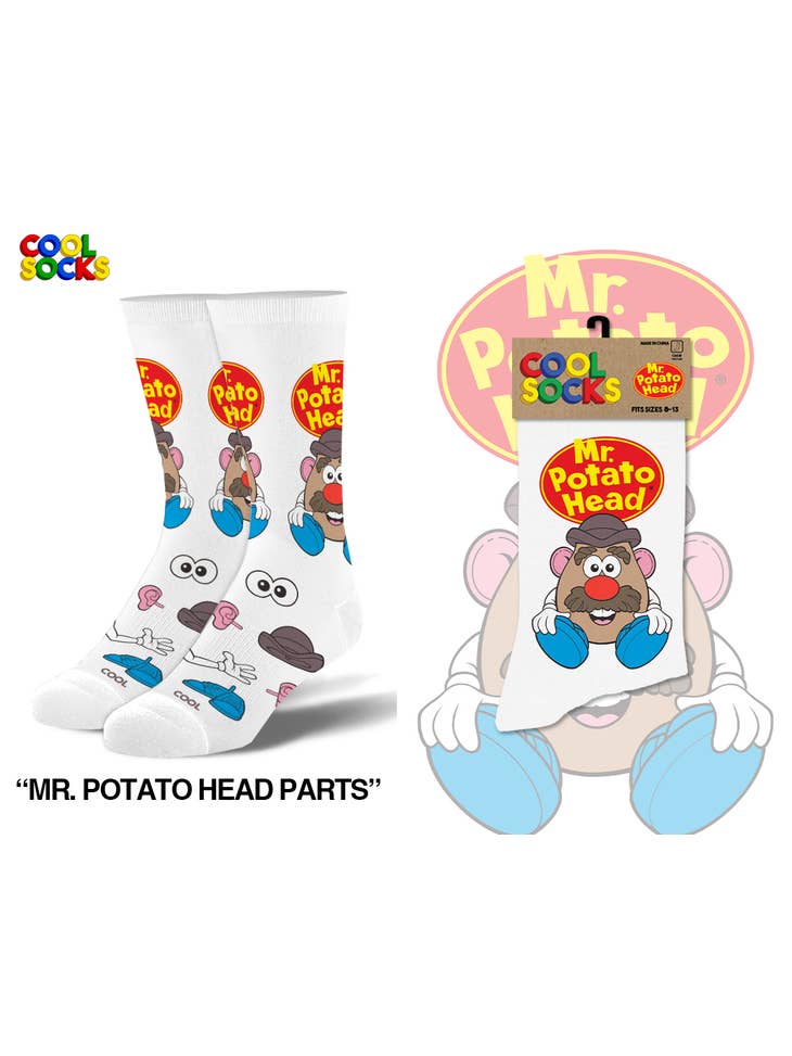Mr Potato Head - Crew Socks