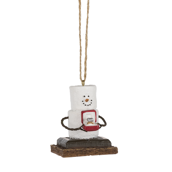 S'mores Engaged Ornament - The Country Christmas Loft