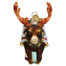 Glass Reindeer Ornament - The Country Christmas Loft