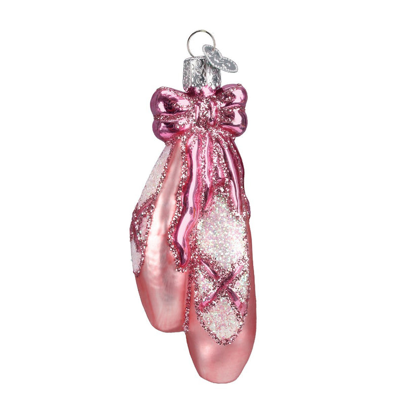 Ballet Toe Shoes Ornament - The Country Christmas Loft