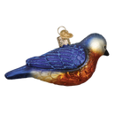 Western Bluebird  Glass Ornament - Christmas >> Ornaments >> Birds - by Old World Christmas - view 2