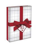 Rectangular Giftbox with Ribbon - - The Country Christmas Loft