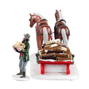 Firewood Delivery - 2 Piece Set - The Country Christmas Loft