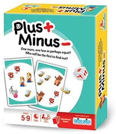 Plus+ Minus- Card Game - The Country Christmas Loft