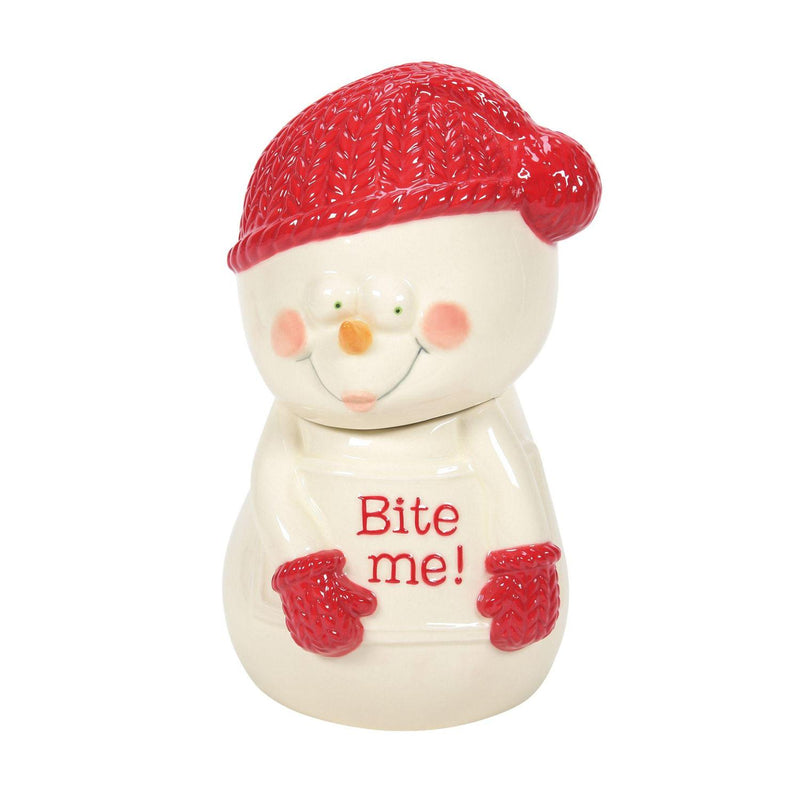 Bite Me Cookie Jar - The Country Christmas Loft