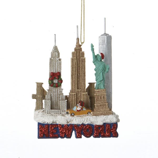 New York City Travel Ornament - The Country Christmas Loft