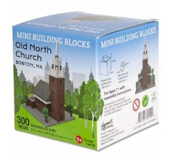 Old North Church Mini Building Blocks - The Country Christmas Loft