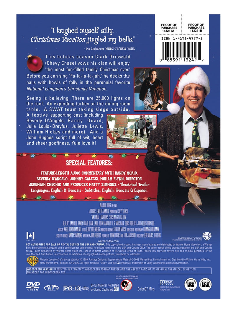 National Lampoon's Christmas Vacation - DVD - The Country Christmas Loft