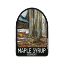 Vinyl Landmark Sticker - Vermont Maple Syrup - The Country Christmas Loft
