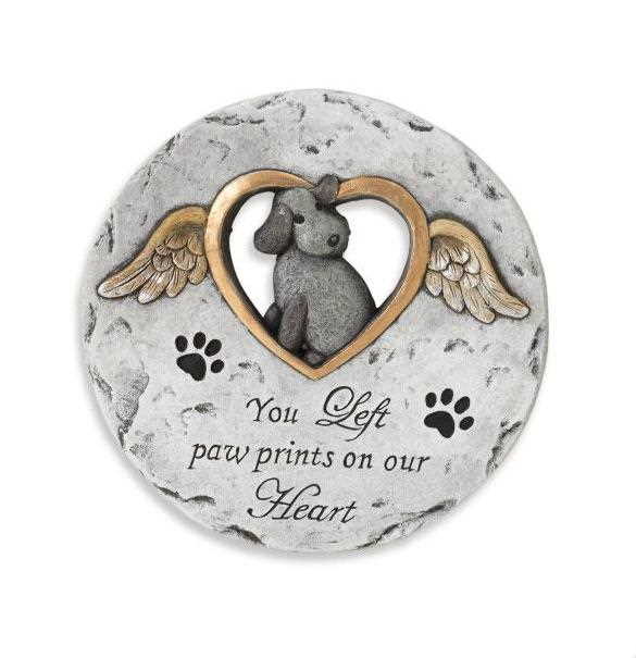 Cement Pet Memorial Stepping Stone - Dog - The Country Christmas Loft