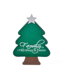 9.5" Wooden Family Tree Sign Tablepiece - The Country Christmas Loft