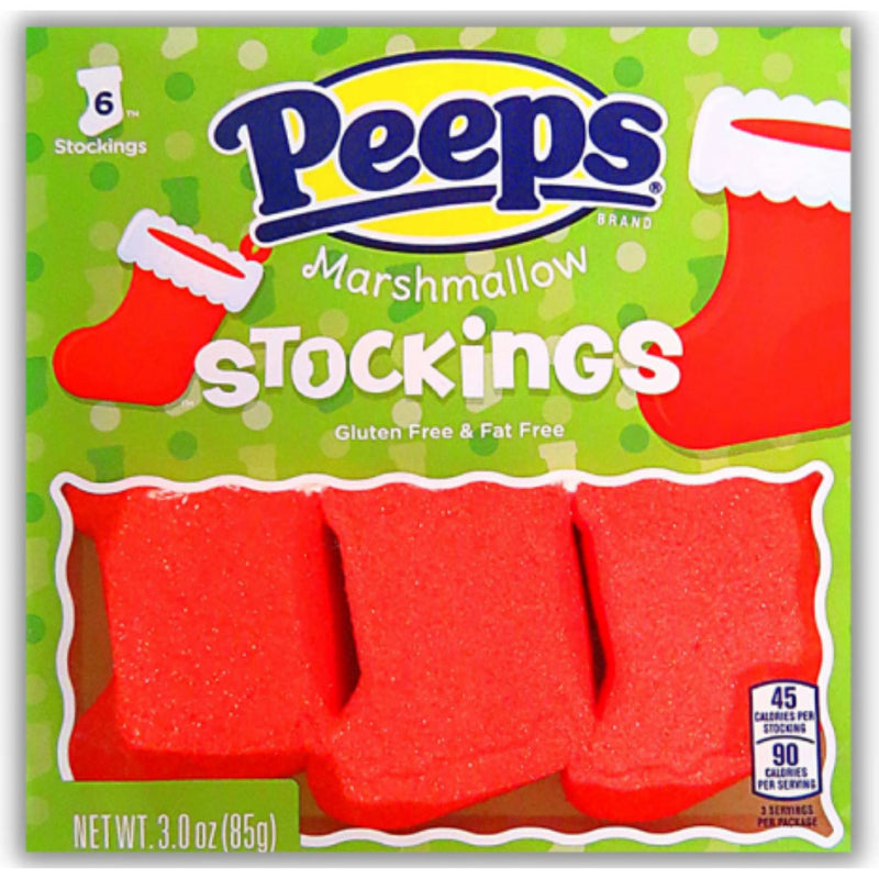 Peeps - Marshmallow Stockings - 6 piece
