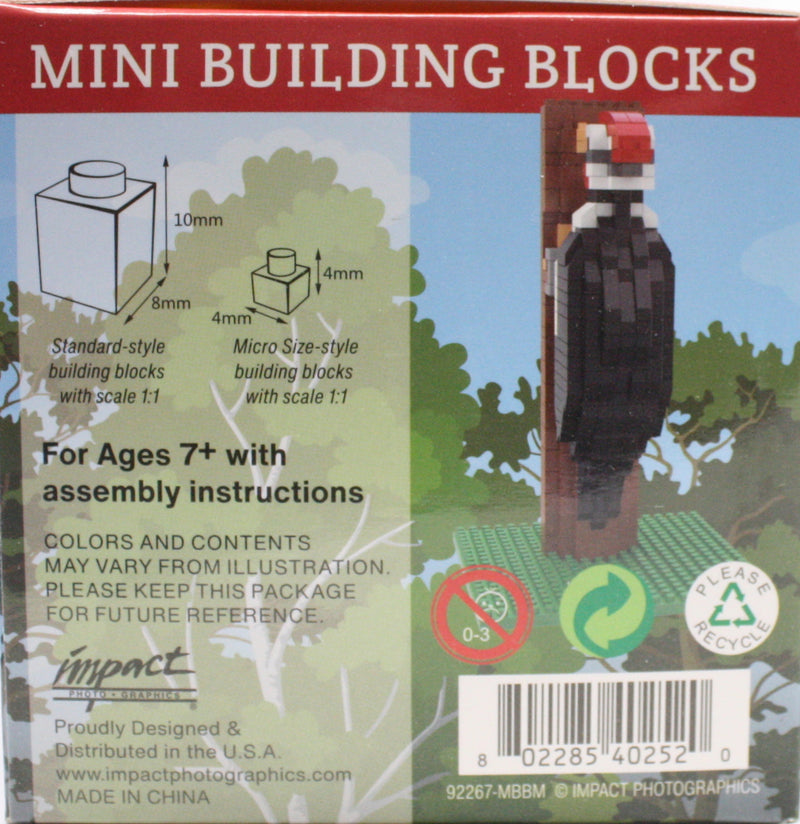 Mini Building Blocks - Woodpecker