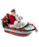 Fabriche Boat Captain Santa - The Country Christmas Loft