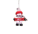 Cozy Snowman Ornament (Letters A - F) - - The Country Christmas Loft