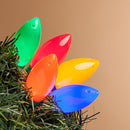 70 Incandescent String Lights - Multicolor - Green Wire - The Country Christmas Loft