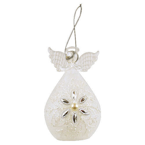 Snowflake Angel Ornament - The Country Christmas Loft