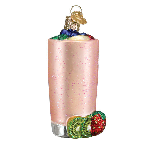 Smoothie  Glass Ornament - The Country Christmas Loft