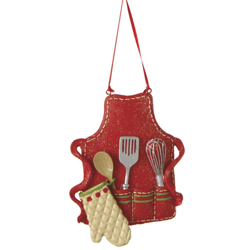 Pastry Chef Bakers Apron Ornament - The Country Christmas Loft