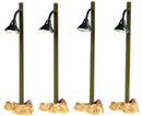 Set Of 4 Rustic Street Lights - The Country Christmas Loft