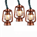 Kurt Adler Ul 10-Light Brass Lantern Light Set - The Country Christmas Loft