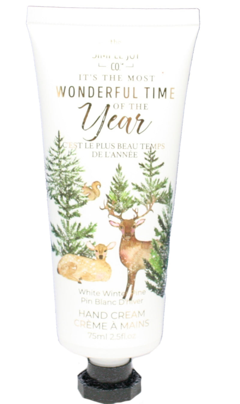 Scented White Winter Pine Hand Cream