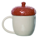 Stoneware Moody Acorn Mug - Orange