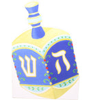 Hanukkah Dreidle Card - The Country Christmas Loft