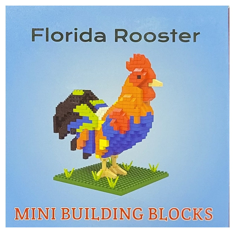 Mini Building Blocks - Florida Rooster - The Country Christmas Loft