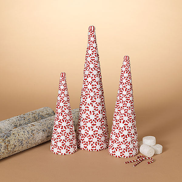 Holiday Clay Dough Candy Trees - Set of 3 - The Country Christmas Loft