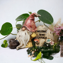 Resting Garden Gnome - 8 Inch - Welcome to my Garden