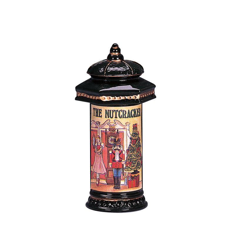 Metal Kiosk - Playbill for the Nutcracker - The Country Christmas Loft