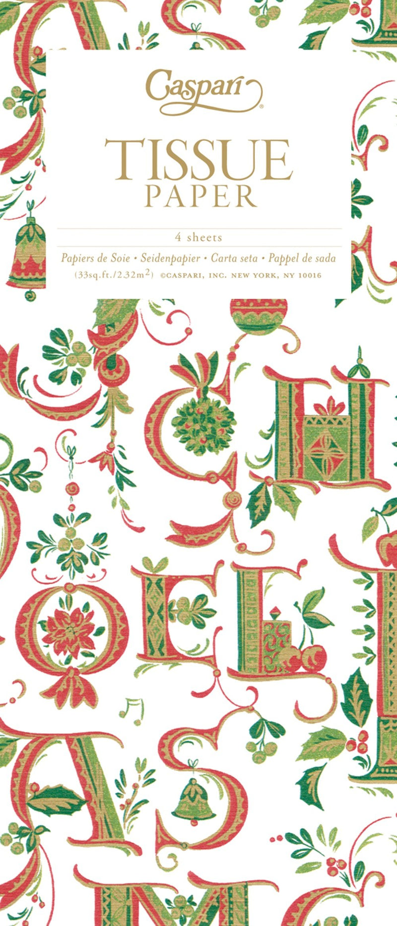 Illuminated Christmas Tissue Paper - The Country Christmas Loft